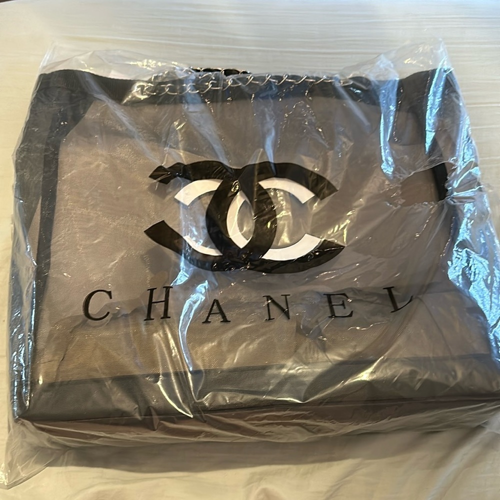 Chanel mesh tote